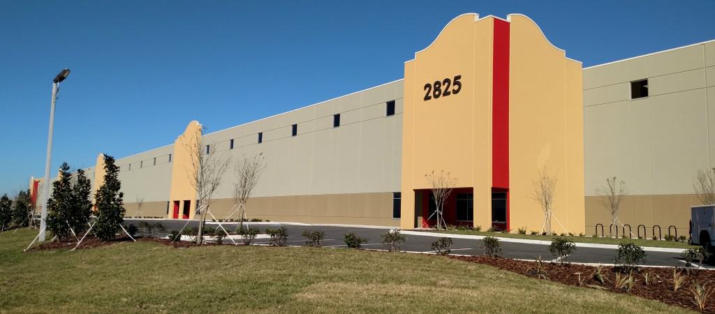 Front of the building